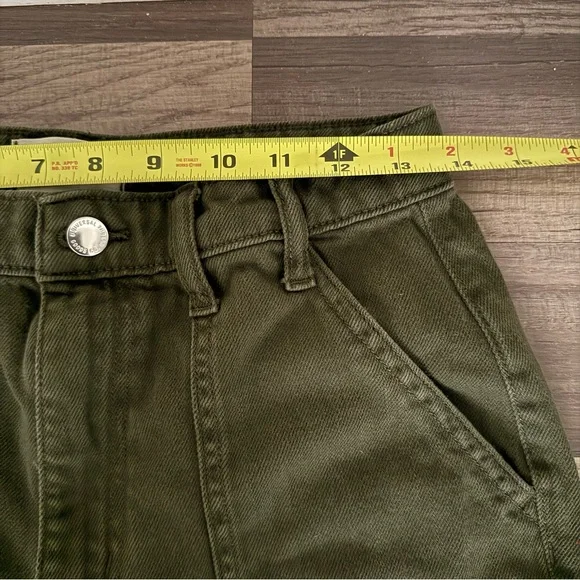 Universal Thread Olive Green Women Jeans - Picture 9 of 15